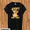 Adopt Don’t Shop Cute Cat & Dog Rescue Adoption T-shirt