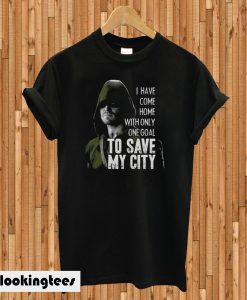 Arrow Shirt Save My City Black T-shirt