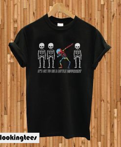 Autism skeleton dabbing T-shirt