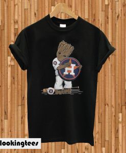 Baby Groot Houston Astros T-shirt