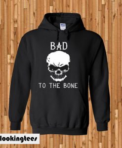Bad to the bone Skull Hoodie