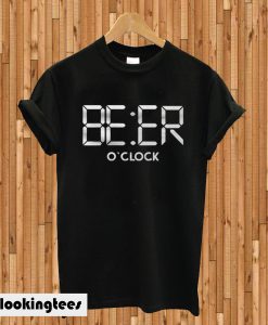 Beer Oclock Funny T-shirt