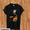 Black Cat Pumpkin Halloween T-shirt