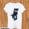 Black Panther Watercolor T-shirt