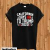 California Says No To Trump 2020 T-shirt