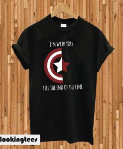 Captain America I’m With You T-shirt