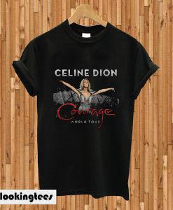 Celine Dion Courage World Tour T-shirt