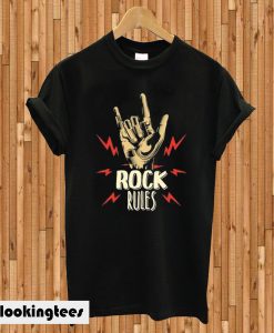 Custom Rock Rules T-shirt