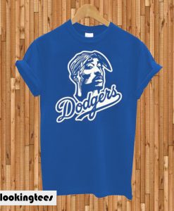 Dodgers Tupac Shakur Los Angeles Baseball T-shirt