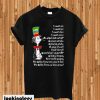 Dr. Seuss Parody On Aging The Golden Years T-shirt