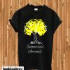 Endometriosis Awareness Women Warrior Tree Hope Gifts T-shirt