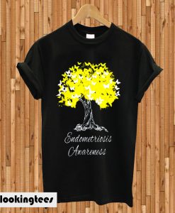 Endometriosis Awareness Women Warrior Tree Hope Gifts T-shirt