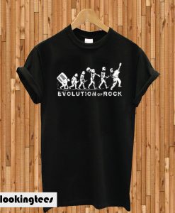 Evolution of Rock T-shirt