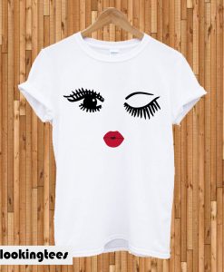 Fashion Eyelashes T-shirt