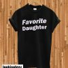 Favorite Daughter Black T-shirt