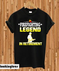 Firefighter Retirement Pensioner Firefighting T-shirt