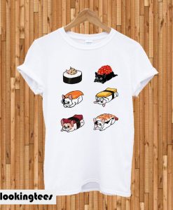 Frenchie sushi T-shirt