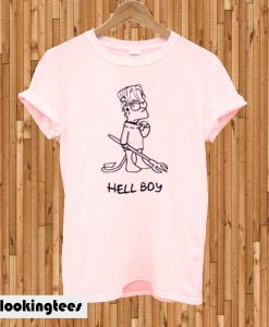 Hellboy Bart Simpson T-shirt