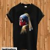 Hero with a pearl earring T-shirt