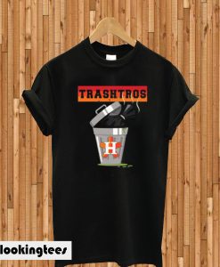 Houston Asterisks Thrashtros Trash Can T-shirt