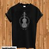 Intricate Dark Tribal Violin T-shirt