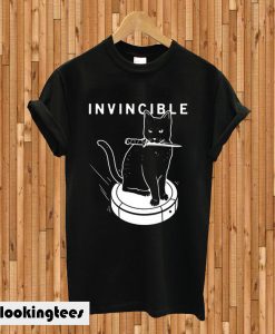 Invincible Cat Sword T-shirt