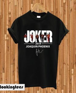 Joaquin Phoenix Joker 2019 Signatur T-shirt