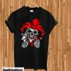 Joker Skull With Gun T-shirt