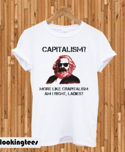 Karl Marx Meme Quote Anti Capitalism Critic T-shirt