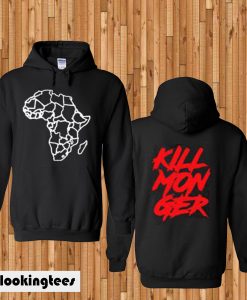 Killmonger Hoodie Front Back