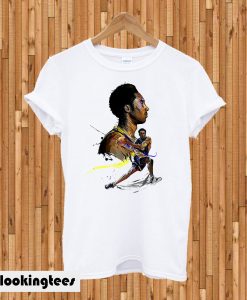 Kobe Bryant Basketball Art T-shirt