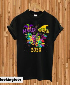 Mardi Gras Mask 2020 Carnival T-shirt