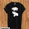 Mickey Mouse Hands Crumbling Weed T-shirt