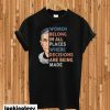 Notorious RBG Ruth Bader Ginsburg Black T-shirt