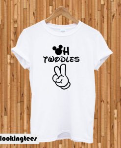 Oh Twodles Second Birthday Mickey Mouse Themed T-shirt