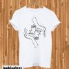 One Line Drawing T-shirt
