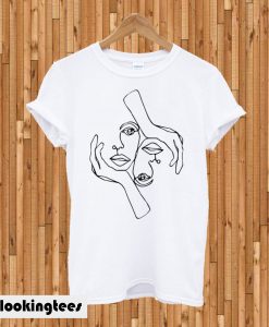 One Line Drawing T-shirt