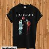 Pennywise with joker friends tv show T-shirt