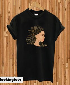 Phenomenal Women Black T-shirt