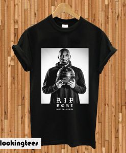 Rip Kobe Bryant Memorial Rest in Peace Mamba 24 Basketball Legend T-shirt