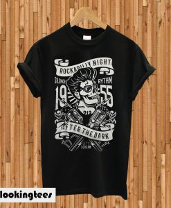 Rockabilly Night vector T-shirt