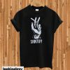 Santuy Black T-shirt