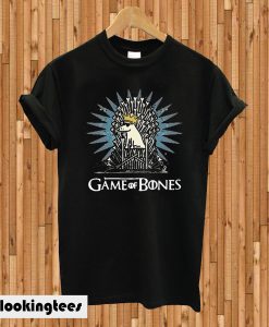 Swarz Men's Game of Bones Dog Black T-shirt