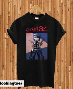 Timothee Chalamet Gorillaz T-shirt