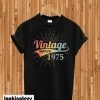 Vintage March 1975 Birthday T-shirt