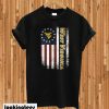 West Virginia Mountaineers Betsy Ross Flag T-shirt