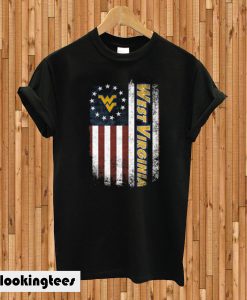 West Virginia Mountaineers Betsy Ross Flag T-shirt