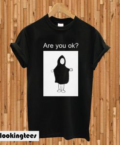 are you ok Vintage Japanese Harajuku T-shirt