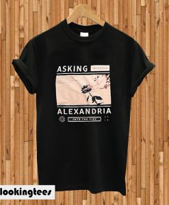 sking Alexandria Into The Fire BLACK T-shirt
