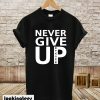 Never Give Up – Mo Salah T-Shirt